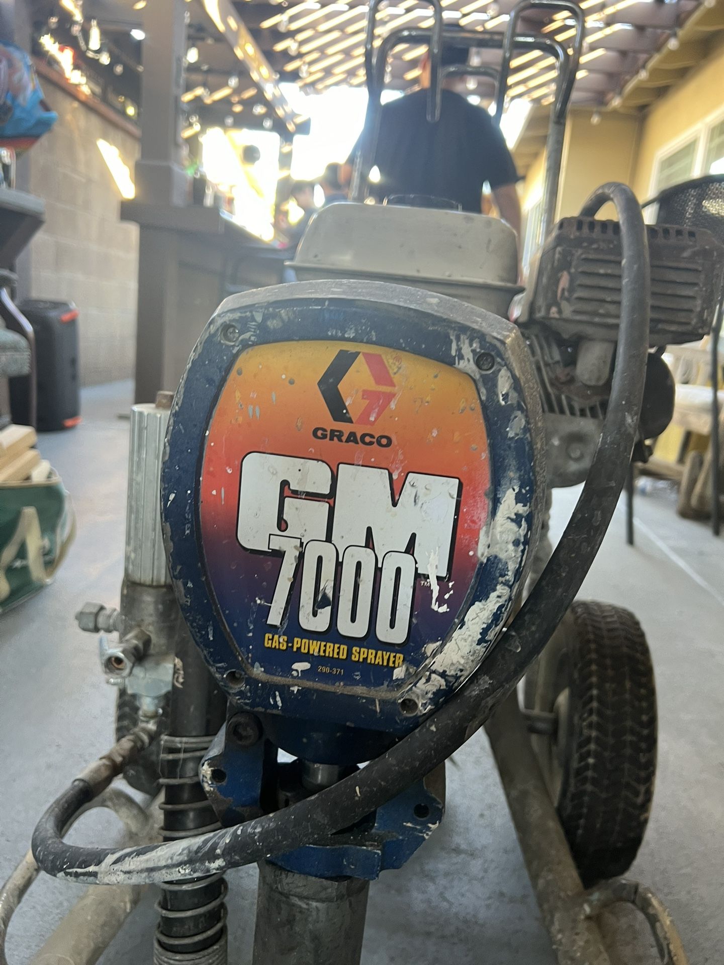 graco gm 7000 gas powered sprayer