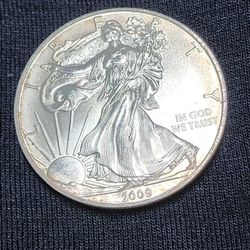 Silver Coin One Dollar 2009