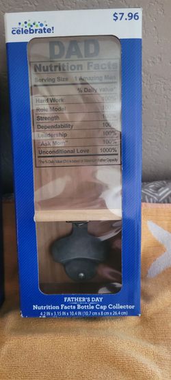 Father's day bottle cap collector