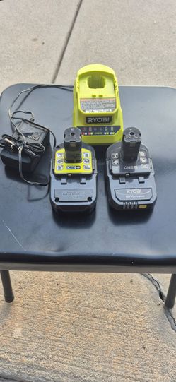 Ryobi 18V ONE+ Batteries and Charger Set