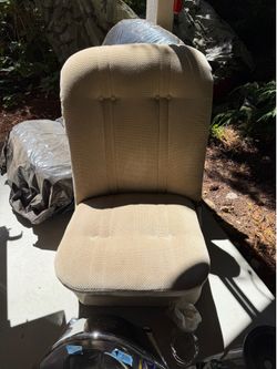 Two front seats from 1937 Chevy