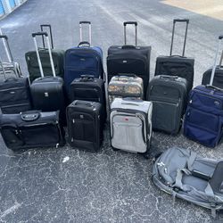 $15 All Luggage Any Size $15! Travel Luggage Baggage Wheeled Rolling Checked and Carry on Suitcases! 