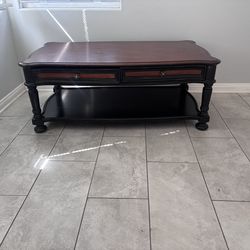 Living room entrance tables