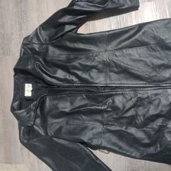 Leather Jacket Xl