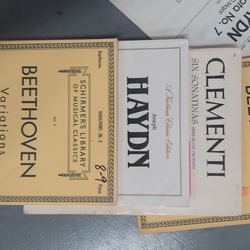 Classical piano sheet music