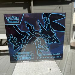 Pokemon Center Exclusive Phantasmal Flames ETB Elite Trainer Box Sealed