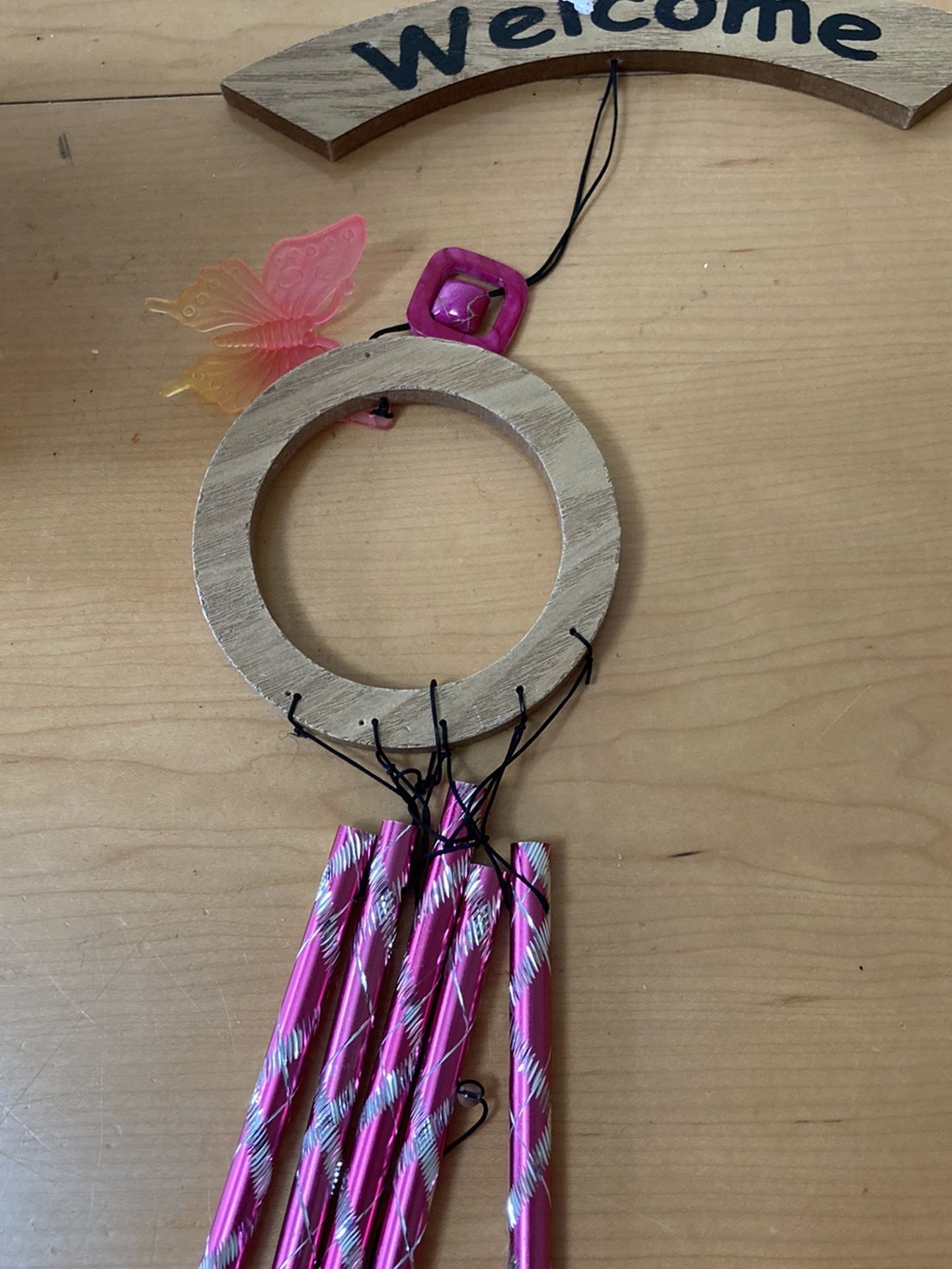 Welcome wind chime