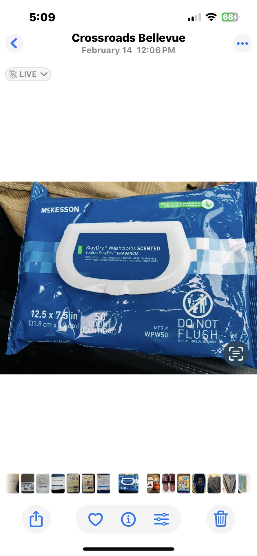 Set Off 10-boxes Brand New Selead Package Stay Dry" Disposable washcloths . Each box has 50p. Total 500