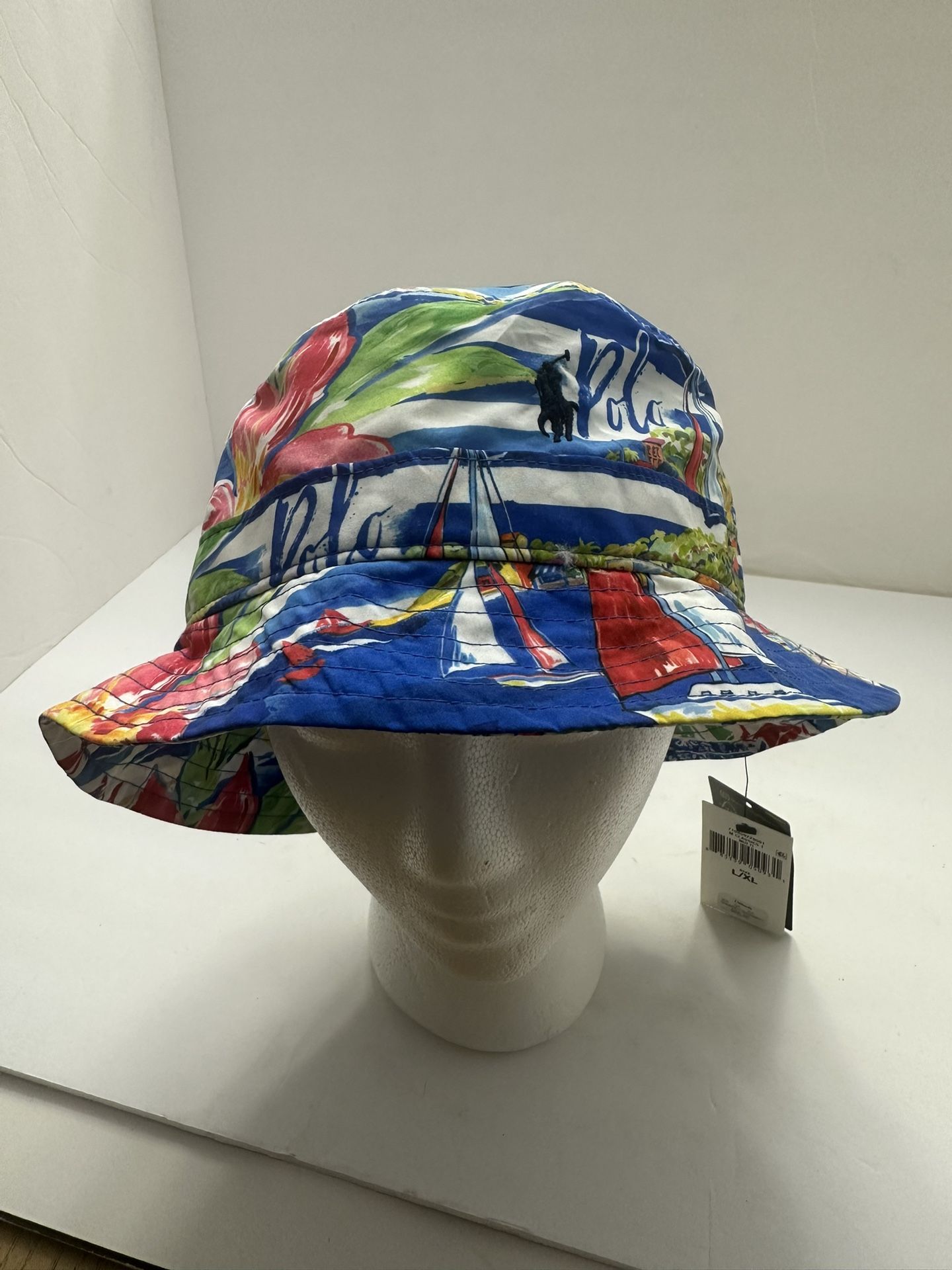 Polo Ralph Lauren Men's Packable Tropical-Print Bucket Hat