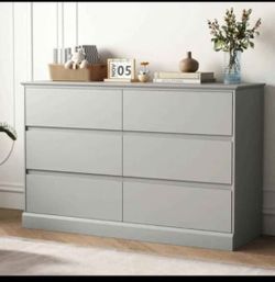 Gray Dresser assembled ensamblado