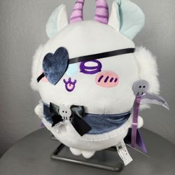 12" Chiikawa Momonga Grim Reaper Costume Plush