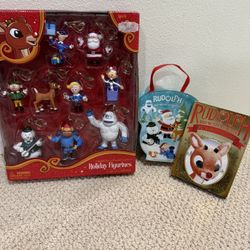 Vintage Rudolph The Red-Nosed Reindeer Holiday Set