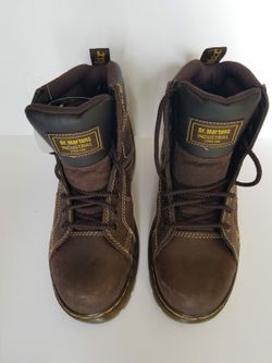 Dr marten's steel boots size 7