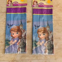 DISNEY SOFIA THE FIRST BIRTHDAY CANDY/TOY GOODY BAGS ,EASTER/BEACH BUCKETS AND MORE ITEMS