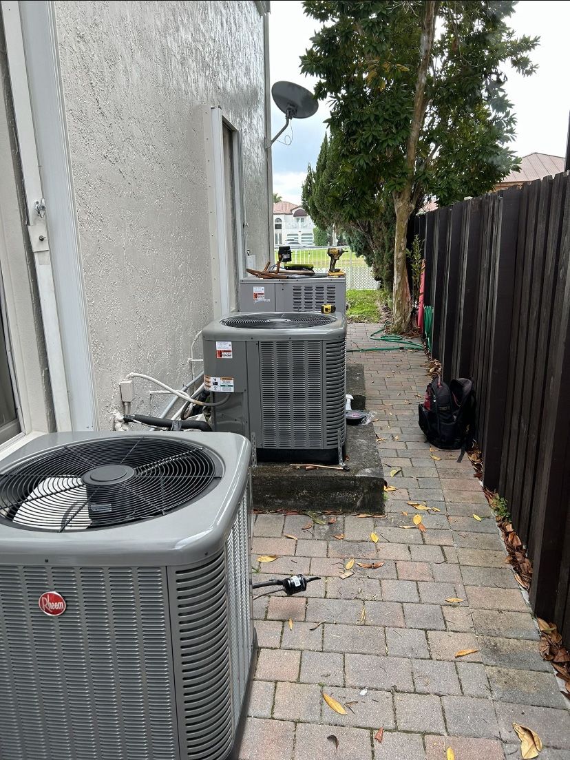 HVAC Air Conditioning Air Conditioner AC Unit Aire Acondicionado