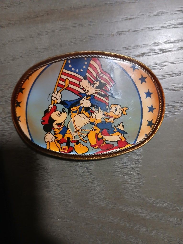 1960s Goofy Belt Buckle