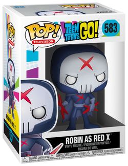 Funko Pop Teen Titans Go Robin as Red X #583