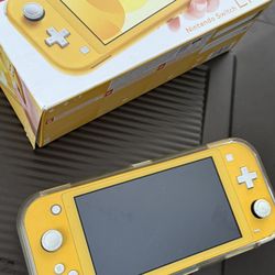 Yellow Nintendo Switch Lite