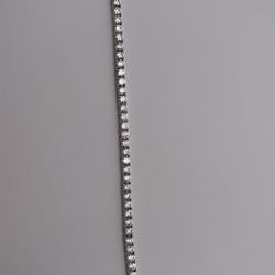 Silver Tennis Bracelet 