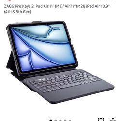 Zagg ipad Air - Pro Keys (5th, 4th Gen)