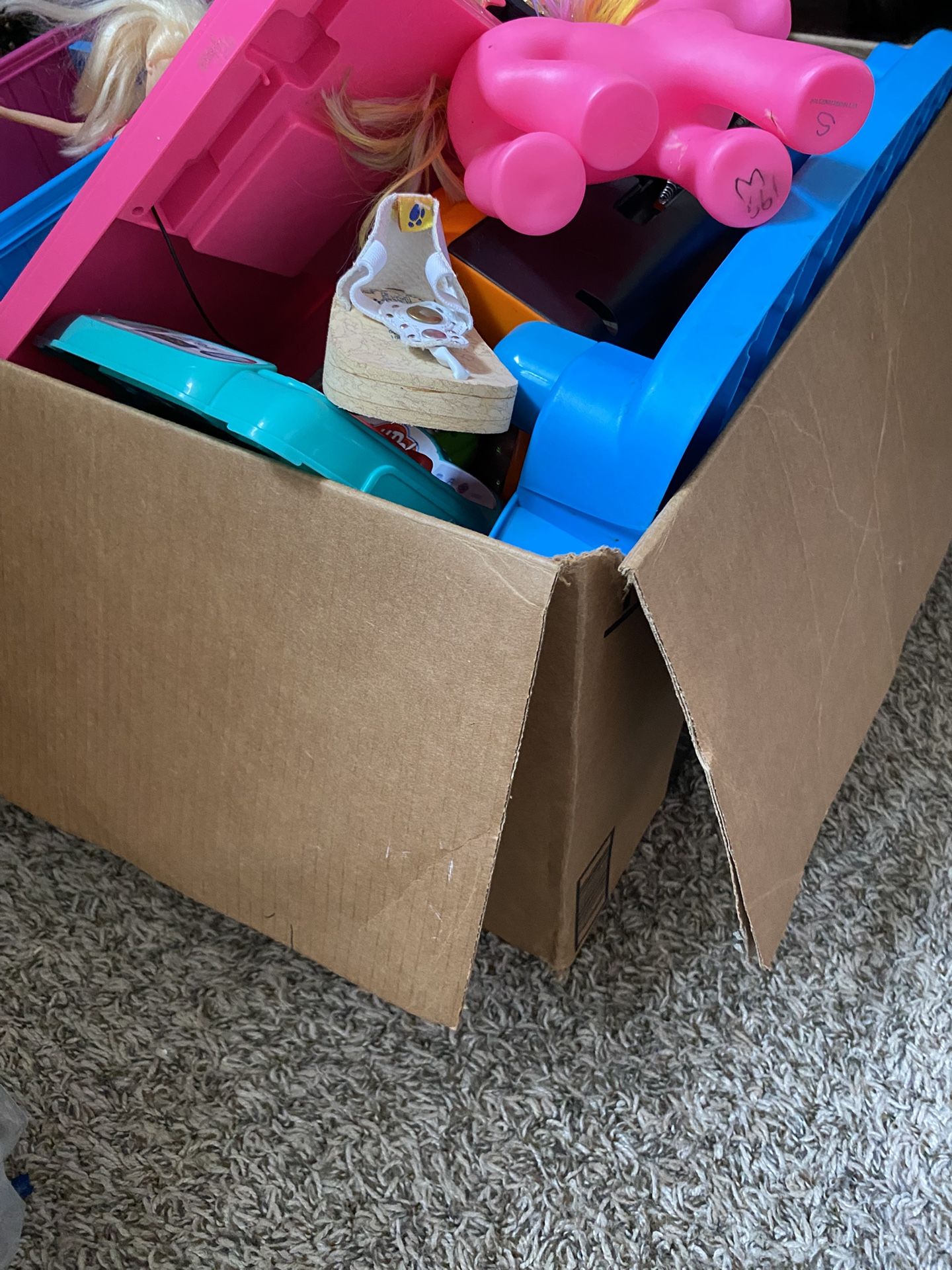 Full Box Of Toys