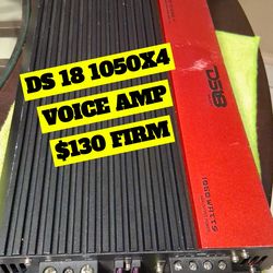 Ds 18 1050 x4 amp