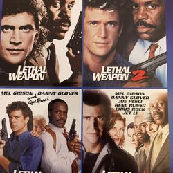 LETHAL WEAPON 4-Film Favorites (Blu-Ray-2014) NEW!