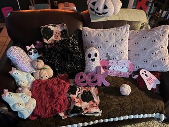 Halloween Decoration Bundle Ghost Pink Theme