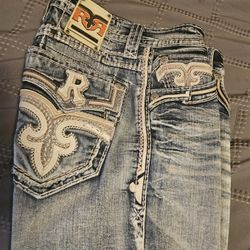 Rock Revival Ashton Slim Boot Men Jean's 