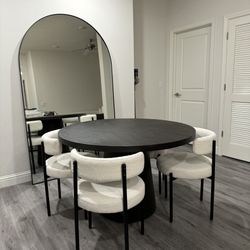 Boucle Dining Chairs 