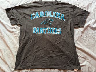 Carolina Panthers NFL Gray Shirt; Men’s XL