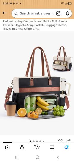 Work tote/lunch bag