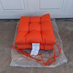 2 NEW Patio Chair Cushions 