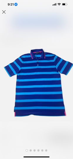 Men’s Polo Ralph Lauren Golf Performance Striped Polo Size L