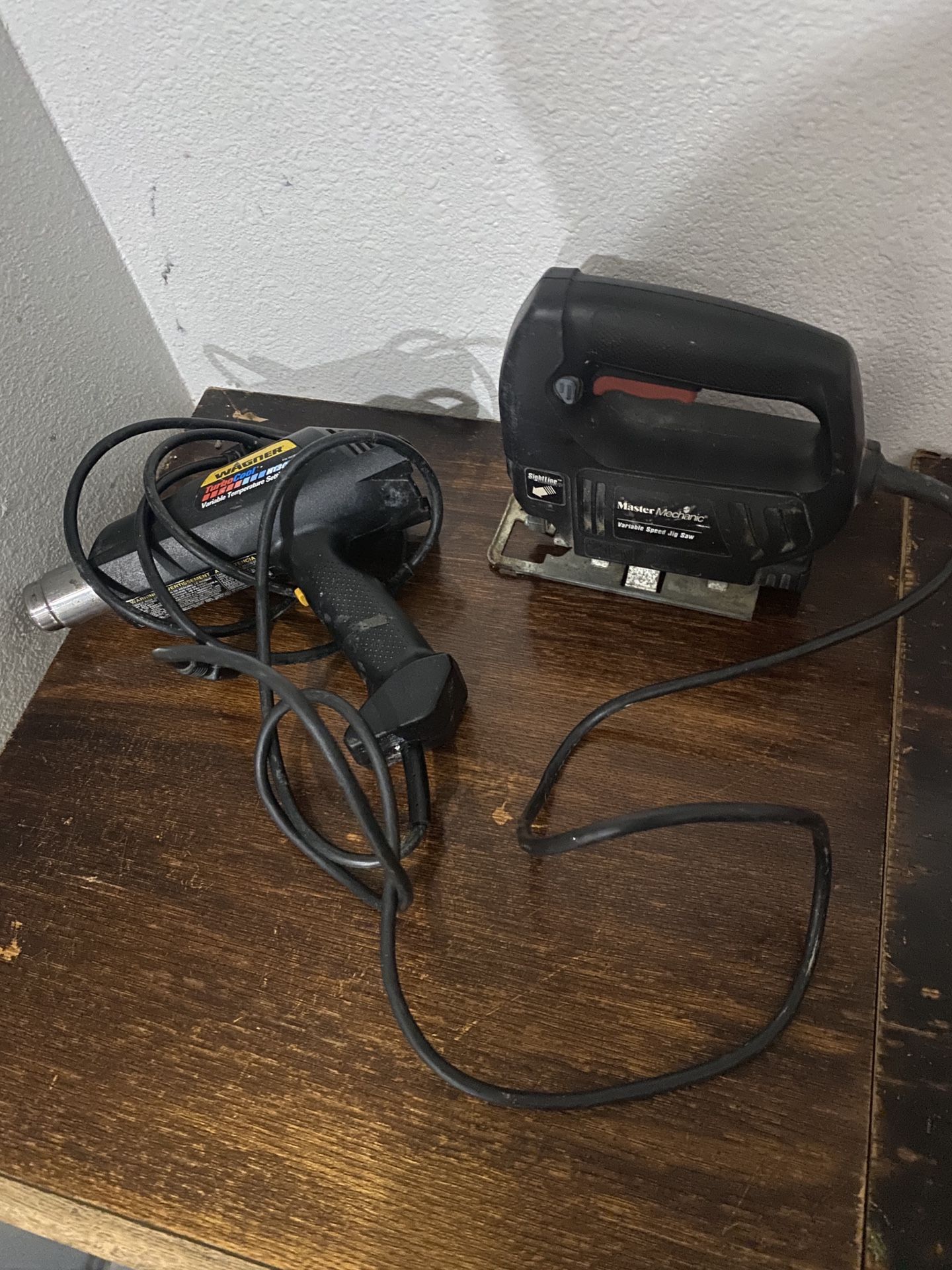 Heatgun And Jigsaw (missing Blade)