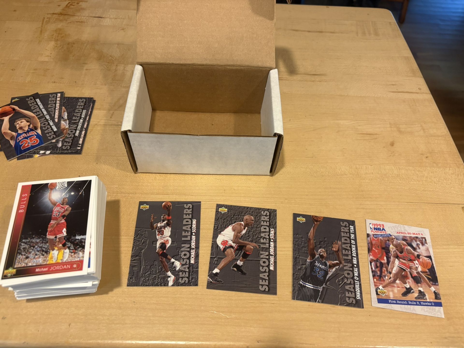1993-94 Upper Deck Basketball Series 1 COMPLETE SET #1-255 Michael Jordan