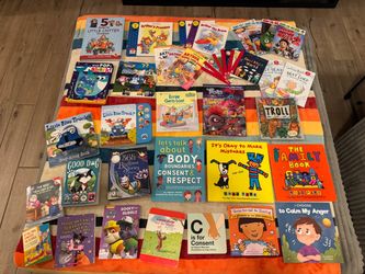 Large Children’s Picture & Early Reader Variety Bundle (Approx. 35 Books)