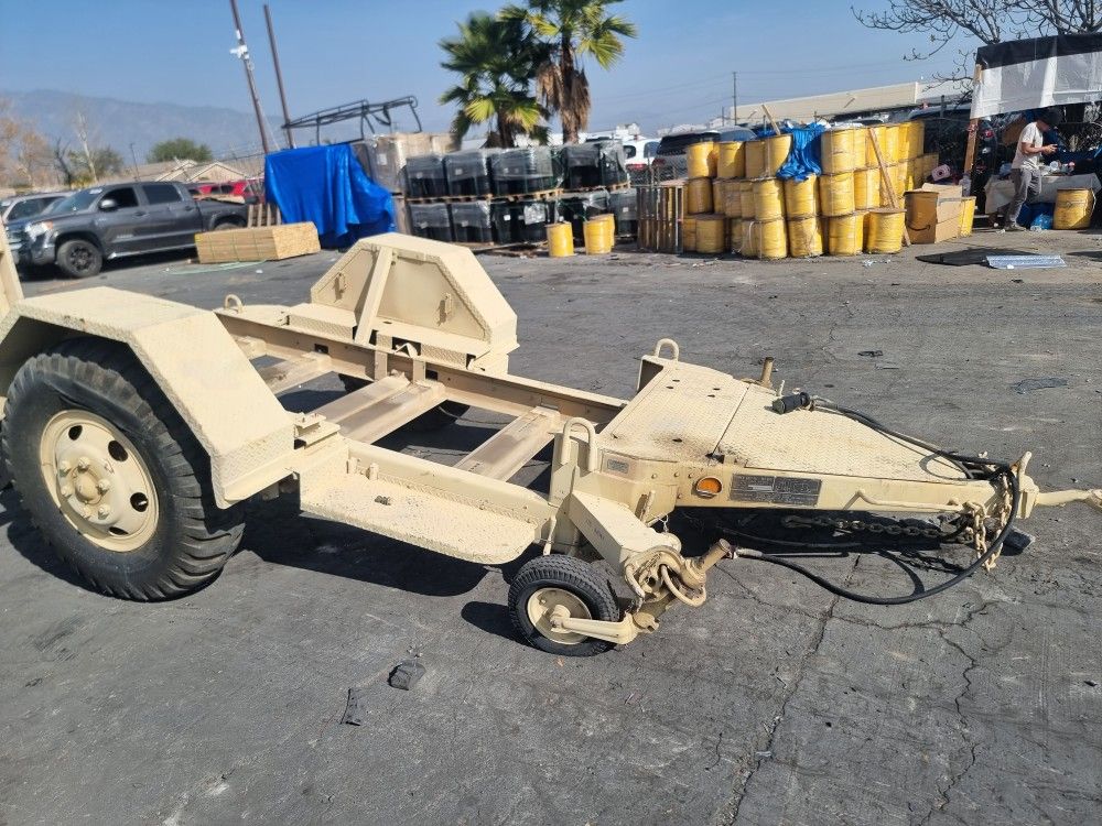 Military Generator Trailer Chassis (MEP-007B / 100kW)