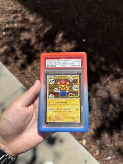PSA 10 Mario Pikachu