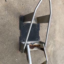 Motorcycle Wheel Chock For Trailer / Tie Down 