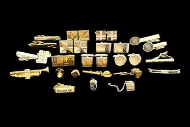 Tie Clips, Pins, & Cufflinks