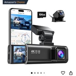 4k Dual Dash Cam 