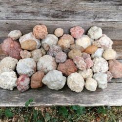 5 Lbs Whole Natural Unopened Break Your Own Kentucky Geodes Crystals Minerals Gems Geology Gift Idea Rocks
