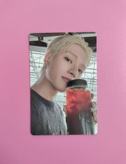 ATEEZ Wooyoung Golden Hour Part 3 Poca Album Photocard