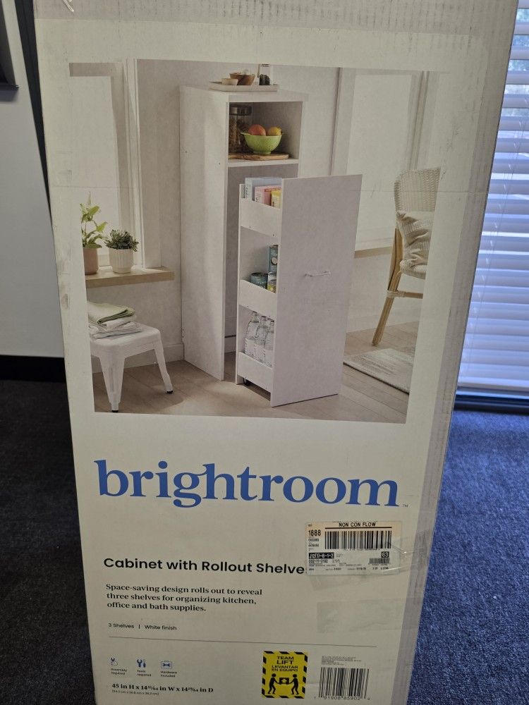 Brighton Cabinet With Rollout Shelves