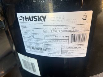 Husky C603H 60-Gallon Air Compressor Tank