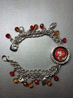 San Francisco 49ers Charm Bracelet