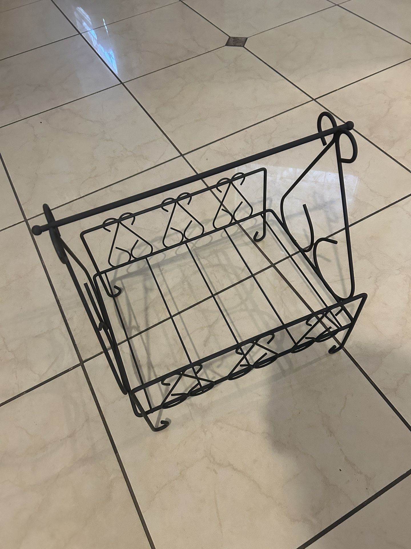 Wrought Iron Rack