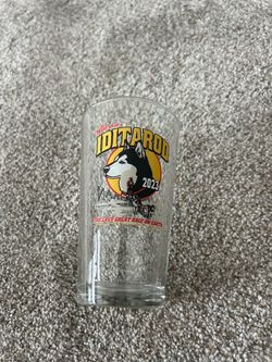 Iditarod pint glass