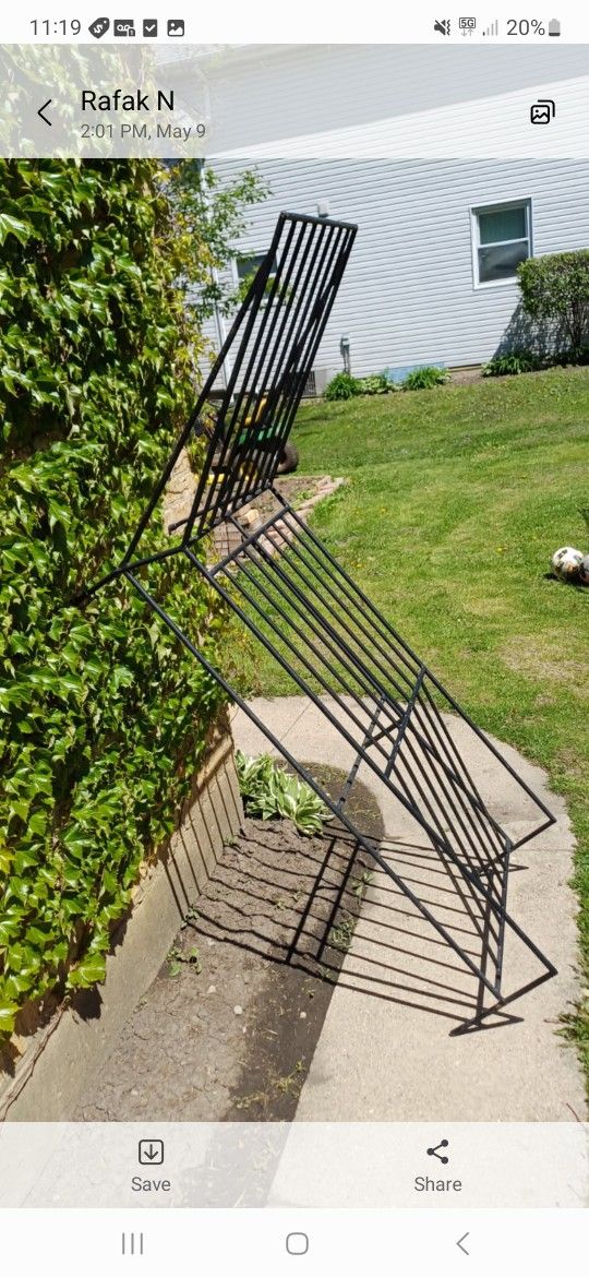 Lounge Chair .iron